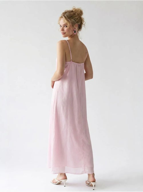 Abito maxi a linea a senza maniche mixray - Kiabi Abito maxi a linea a senza maniche mixray - Kiabi