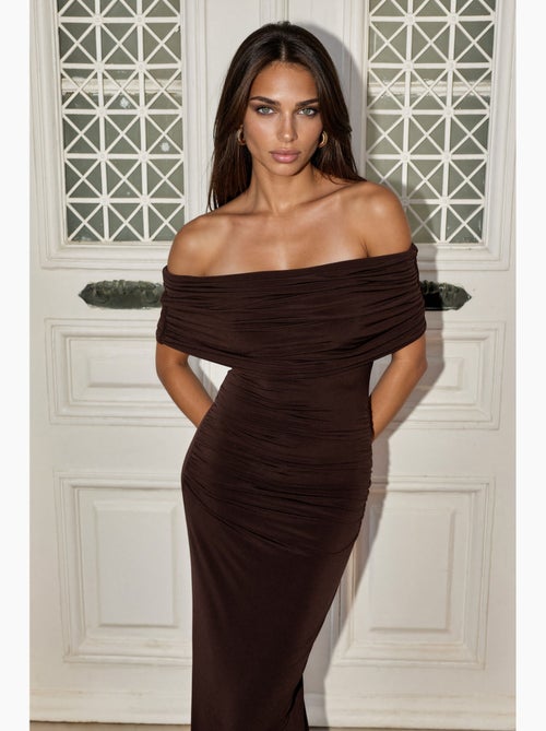 Abito maxi bodycon senza spalline hiccup - Kiabi Abito maxi bodycon senza spalline hiccup - Kiabi