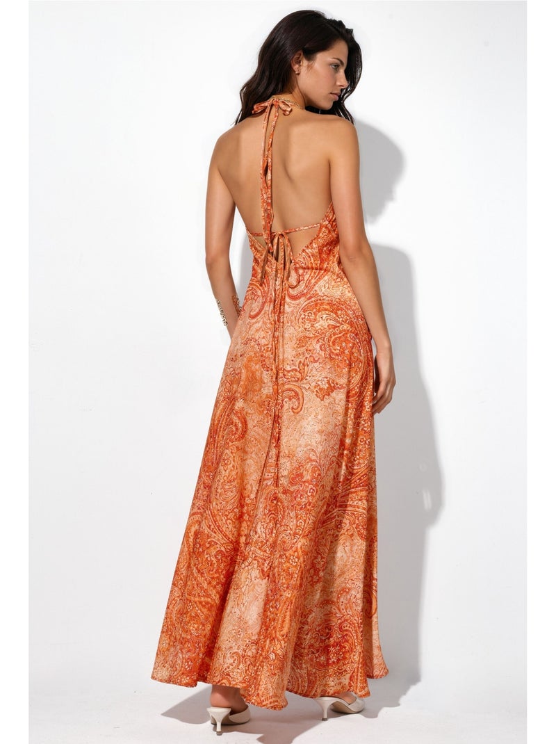 Abito maxi boho con motivo etnico hiccup Ambra - Kiabi