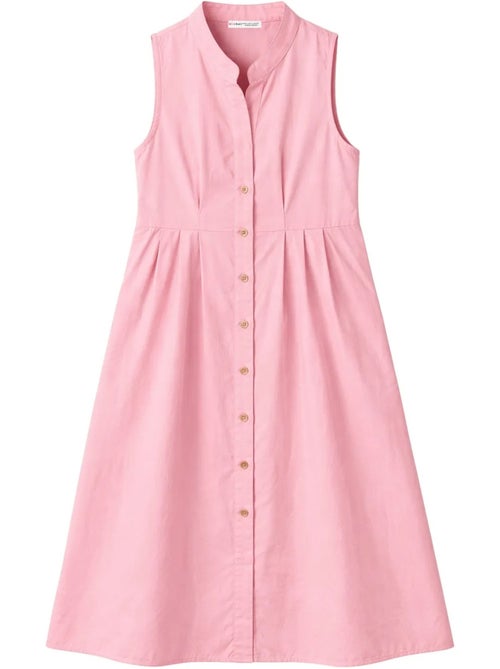 Abito maxi con colletto tippet e bottoni mixray - Kiabi Abito maxi con colletto tippet e bottoni mixray - Kiabi