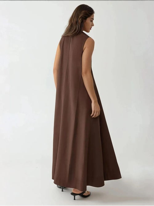 Abito maxi con scollo a u hiccup - Kiabi Abito maxi con scollo a u hiccup - Kiabi