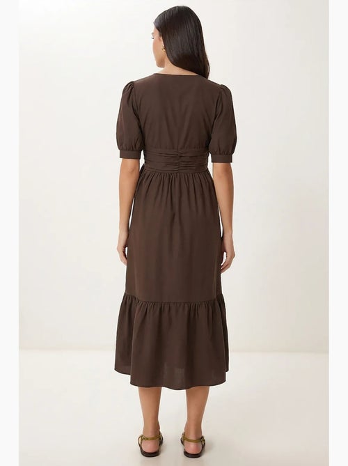 Abito maxi da donna in popeline misto cotone istanbul - Kiabi Abito maxi da donna in popeline misto cotone istanbul - Kiabi