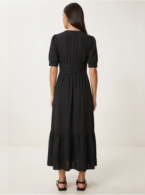 Abito maxi da donna in popeline misto cotone istanbul - Kiabi Abito maxi da donna in popeline misto cotone istanbul - Kiabi