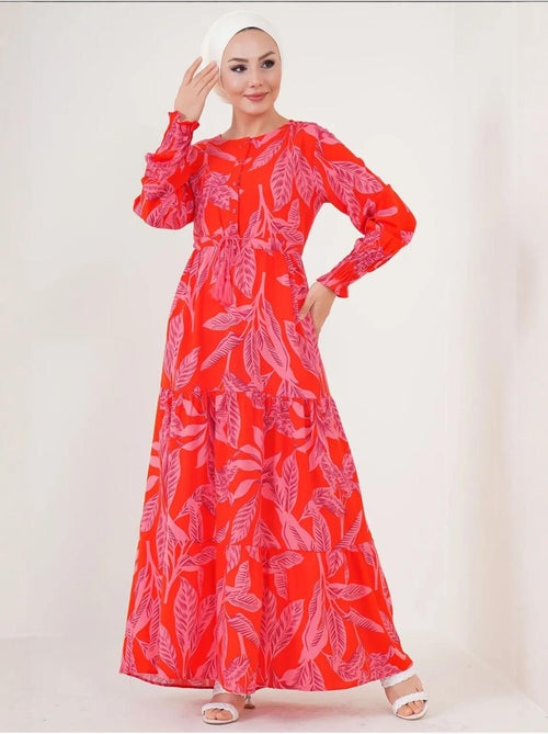 Abito maxi in crepe di viscosa floreale bdart - Kiabi Abito maxi in crepe di viscosa floreale bdart - Kiabi