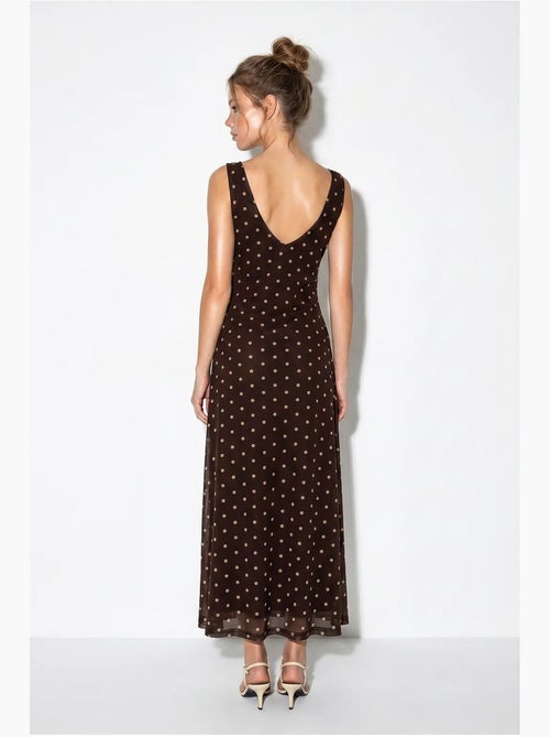 Abito maxi in tulle a pois lucci - Kiabi
