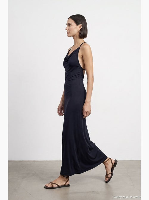 Abito maxi in viscosa dilvin - Kiabi Abito maxi in viscosa dilvin - Kiabi