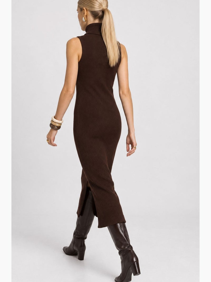 Abito maxi istanbul Marrone - Kiabi