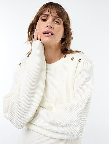 Abito midi a coste + maglioncino cropped premaman