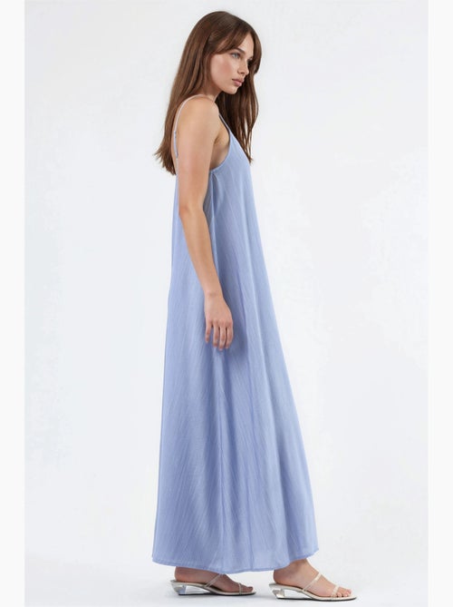 Abito midi a sottoveste con scollo a u e vestibilità ampia busem - Kiabi