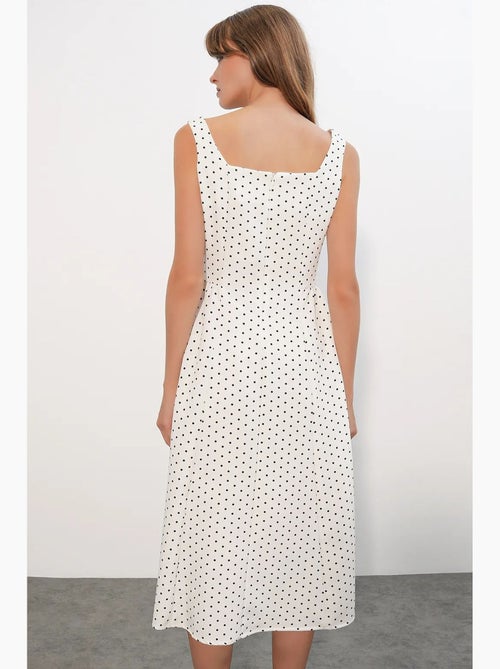 Abito midi a trapezio a pois bdart - Kiabi