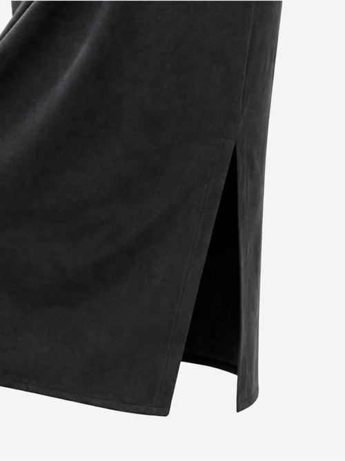 Abito midi aderente con scollo a girocollo mixray - Kiabi Abito midi aderente con scollo a girocollo mixray - Kiabi