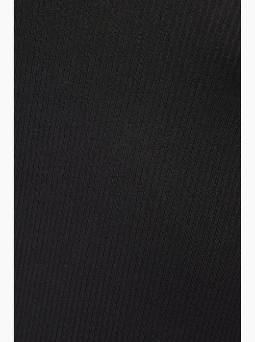 Abito midi aderente con scollo a v e spalline sottili hiccup - Kiabi Abito midi aderente con scollo a v e spalline sottili hiccup - Kiabi