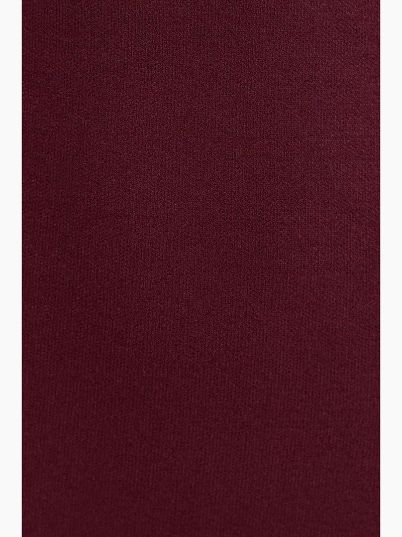 Abito midi aderente senza spalline dilvin Rosso bordeaux - Kiabi