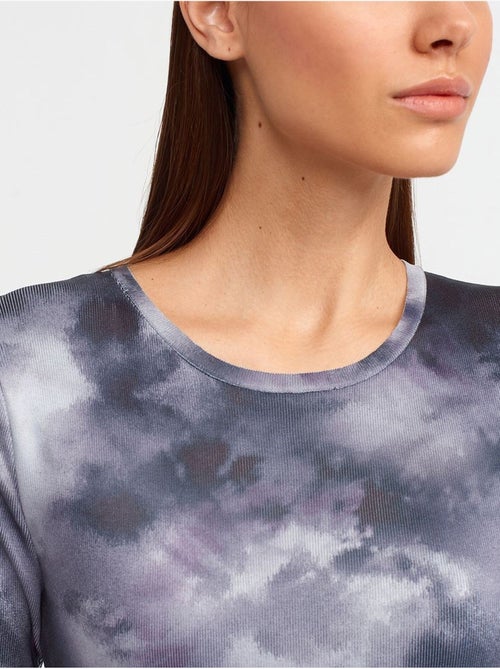 Abito midi aderente tie-dye dilvin - Kiabi Abito midi aderente tie-dye dilvin - Kiabi