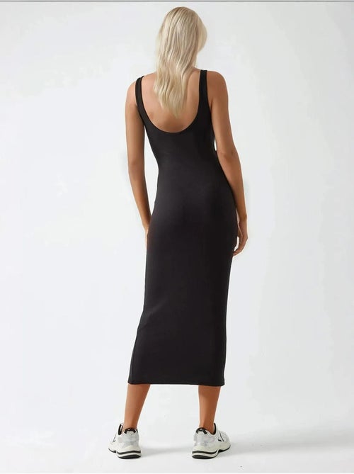 Abito midi basic soft touch hiccup - Kiabi Abito midi basic soft touch hiccup - Kiabi
