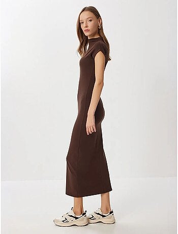 Abito midi bodycon con mezzo dolcevita istanbul