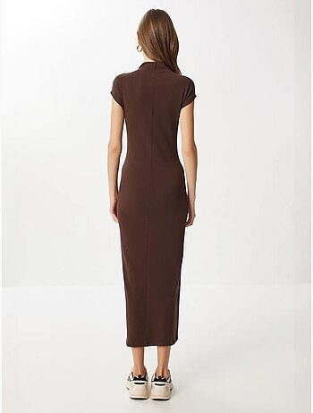 Abito midi bodycon con mezzo dolcevita istanbul