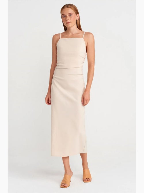 Abito midi bodycon senza maniche dilvin - Kiabi Abito midi bodycon senza maniche dilvin - Kiabi