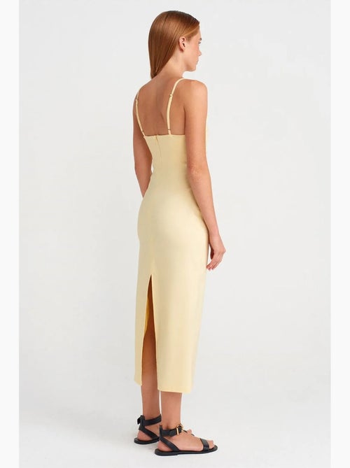 Abito midi bodycon senza maniche dilvin - Kiabi Abito midi bodycon senza maniche dilvin - Kiabi