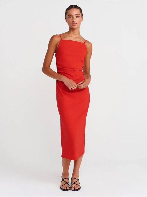 Abito midi bodycon senza maniche dilvin - Kiabi Abito midi bodycon senza maniche dilvin - Kiabi