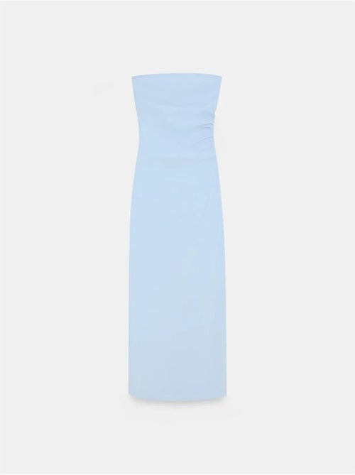 Abito midi bodycon senza spalline con spacco dilvin - Kiabi Abito midi bodycon senza spalline con spacco dilvin - Kiabi