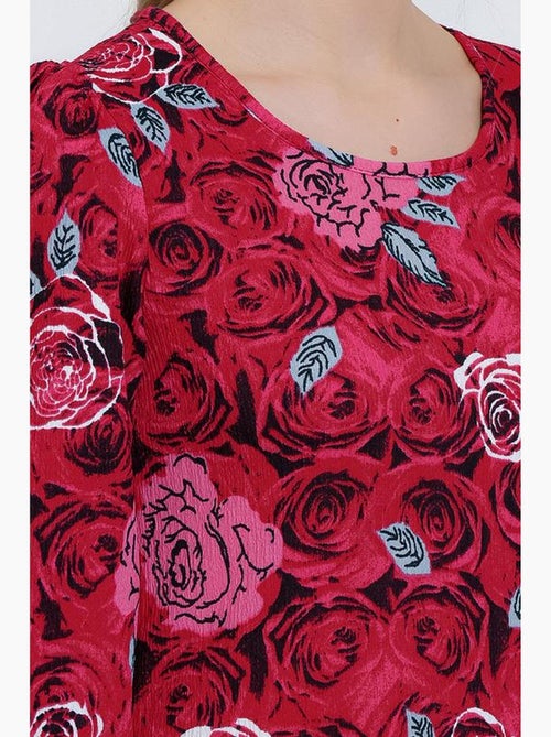 Abito midi con motivo sage rose bdart - Kiabi Abito midi con motivo sage rose bdart - Kiabi