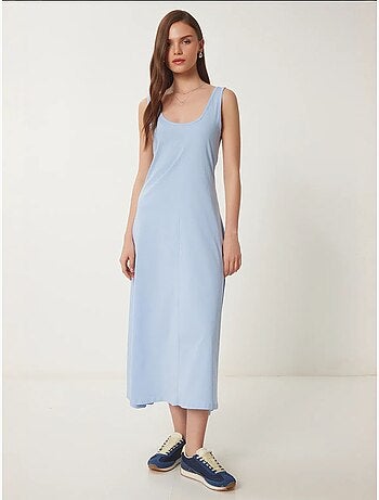 Abito midi con scollo a u istanbul