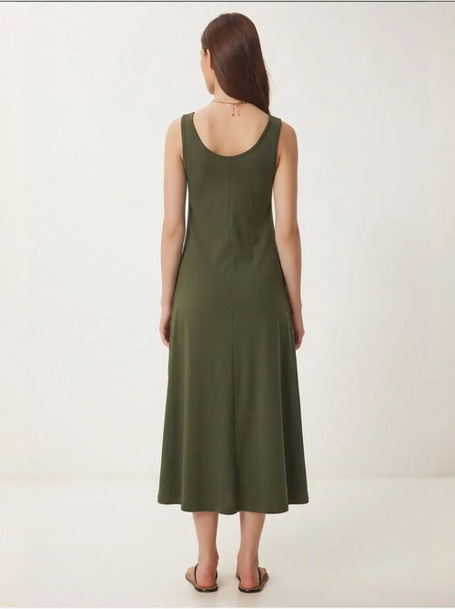 Abito midi con scollo a u istanbul - Kiabi Abito midi con scollo a u istanbul - Kiabi