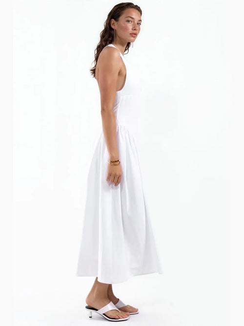 Abito midi con scollo all’americana busem - Kiabi Abito midi con scollo all’americana busem - Kiabi
