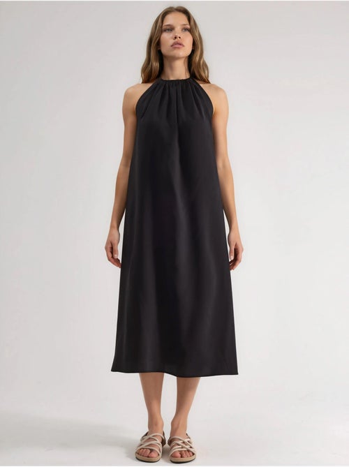 Abito midi con scollo all’americana busem - Kiabi Abito midi con scollo all’americana busem - Kiabi
