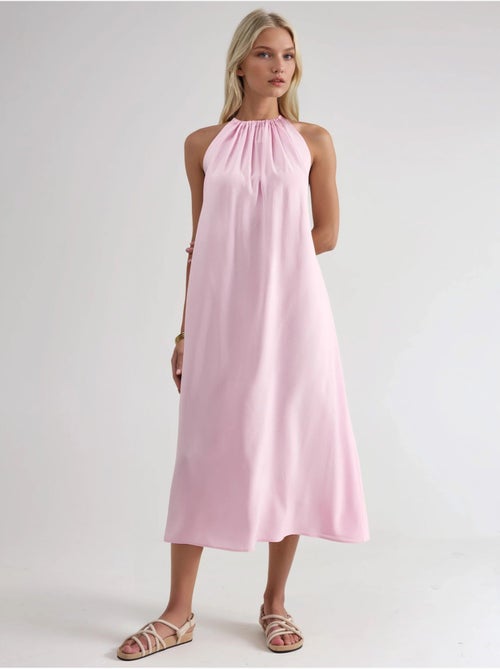 Abito midi con scollo all’americana busem - Kiabi Abito midi con scollo all’americana busem - Kiabi