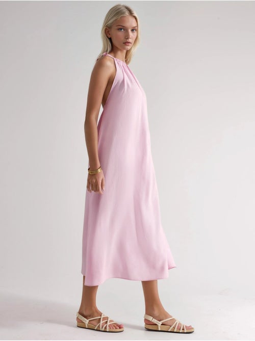Abito midi con scollo all’americana busem - Kiabi Abito midi con scollo all’americana busem - Kiabi