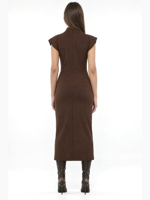 Abito midi da donna in poliestere-elastan busem - Kiabi Abito midi da donna in poliestere-elastan busem - Kiabi