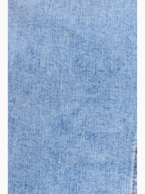 Abito midi in denim aderente scollo quadrato dilvin - Kiabi Abito midi in denim aderente scollo quadrato dilvin - Kiabi