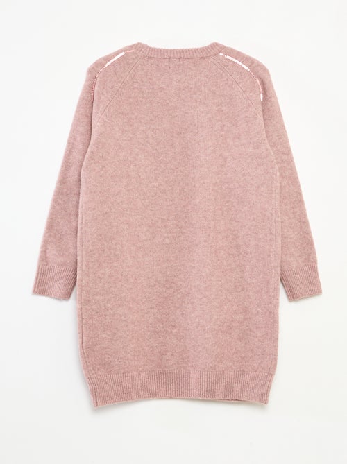 Abito midi in maglia con paillettes - Kiabi