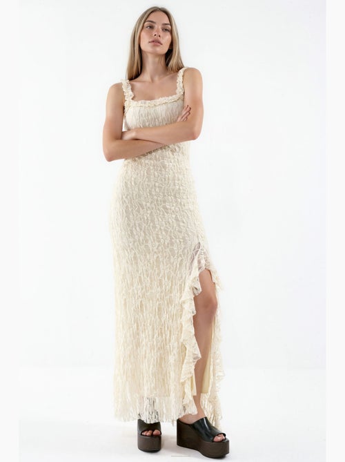 Abito midi in pizzo hiccup - Kiabi
