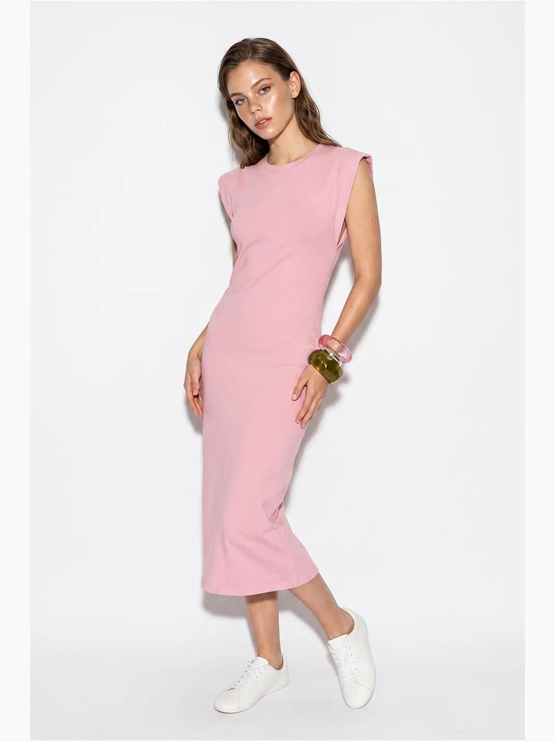 Abito midi lucci Rosa chiaro - Kiabi