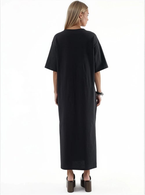 Abito midi morbido con scollo a v busem - Kiabi Abito midi morbido con scollo a v busem - Kiabi