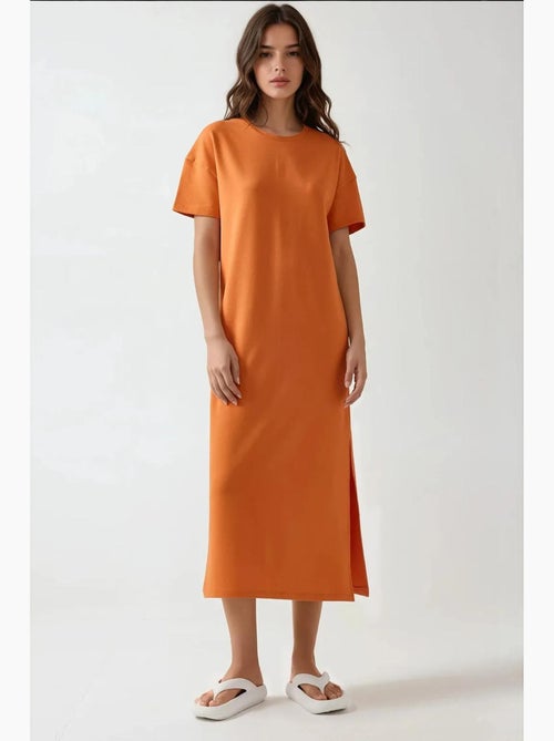 Abito midi relaxed fit con girocollo hiccup - Kiabi