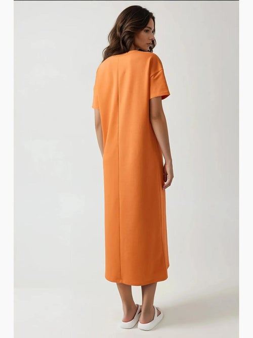 Abito midi relaxed fit con girocollo hiccup - Kiabi