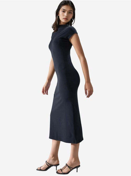 Abito midi slim fit con girocollo busem - Kiabi Abito midi slim fit con girocollo busem - Kiabi