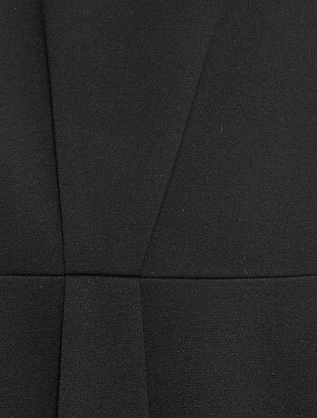 Abito Milano dalla linea svasata a maniche corte