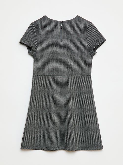 Abito Milano svasato a maniche corte - Kiabi