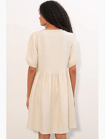 Abito mini a grembiule da donna a linea a bdart