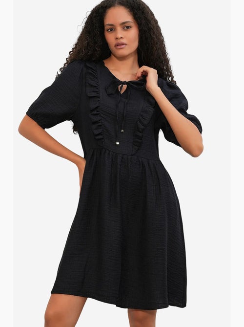 Abito mini a grembiule da donna a linea a bdart - Kiabi Abito mini a grembiule da donna a linea a bdart - Kiabi