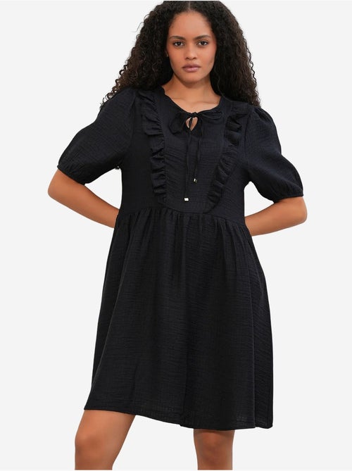 Abito mini a grembiule da donna a linea a bdart - Kiabi Abito mini a grembiule da donna a linea a bdart - Kiabi