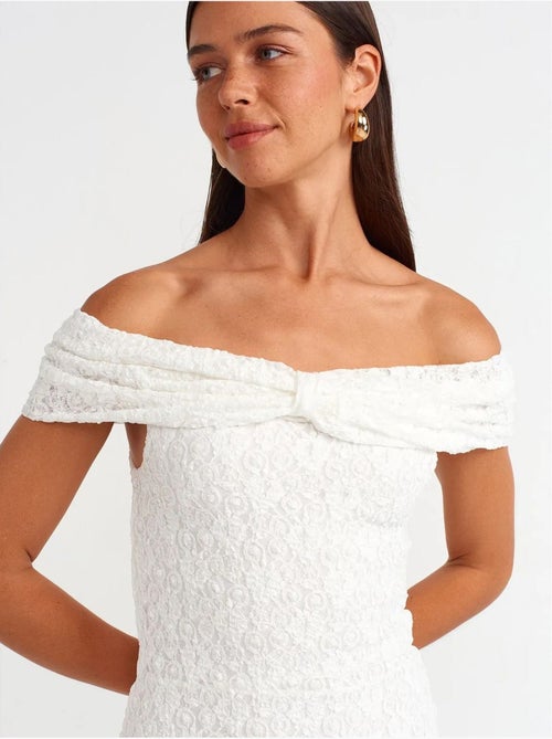 Abito mini in pizzo aderente - Kiabi Abito mini in pizzo aderente - Kiabi