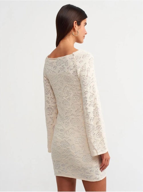 Abito mini in pizzo aderente dilvin - Kiabi Abito mini in pizzo aderente dilvin - Kiabi