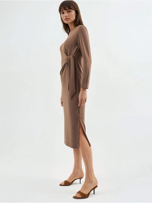 Abito modal touch con spacco, collezione bersan hiccup - Kiabi Abito modal touch con spacco, collezione bersan hiccup - Kiabi
