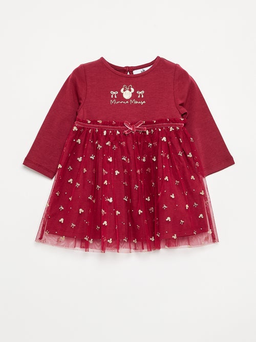 Abito natalizio con gonna in tulle 'Minnie' 'Disney' - Kiabi Abito natalizio con gonna in tulle 'Minnie' 'Disney' - Kiabi